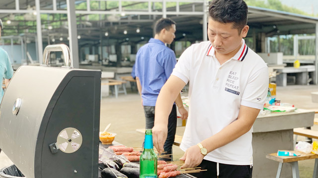 安鑫娱乐风机员工团建，有你有我更精彩！